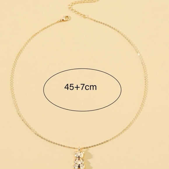 I’m the Cutest Teddy Bear Charm Necklace - Picture 3 of 4